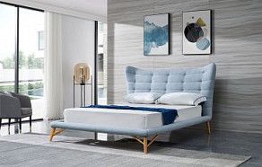 Кровать Venezia 160х200, голубой Кровать Venezia 160х200, голубой