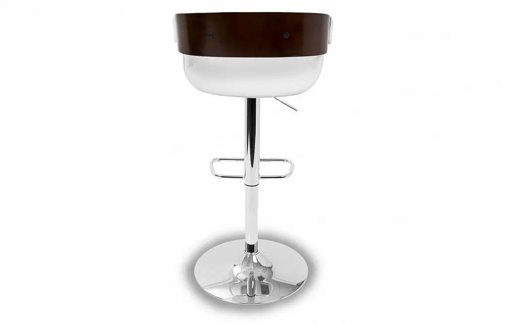 Стул барный Retro Bar, белый/вишня - фото 6