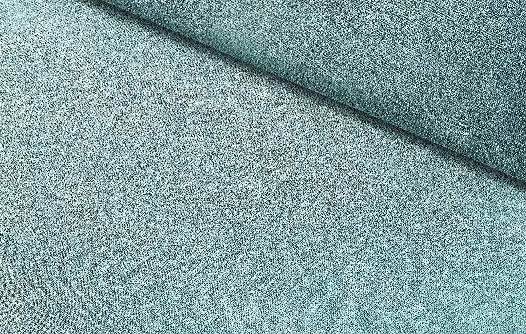 Диван-кровать Rosy 2-х местный, бирюзовый/хром - фото 6