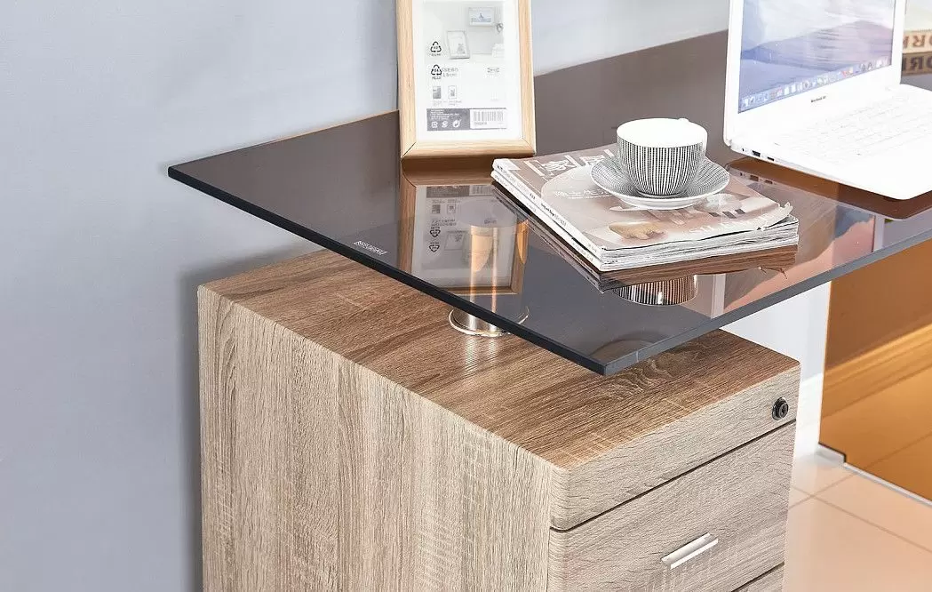 Стол письменный Waterfall, коньячный/дерево - фото 6