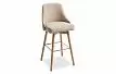 Стул барный Jemma, бежевый/беленое дерево