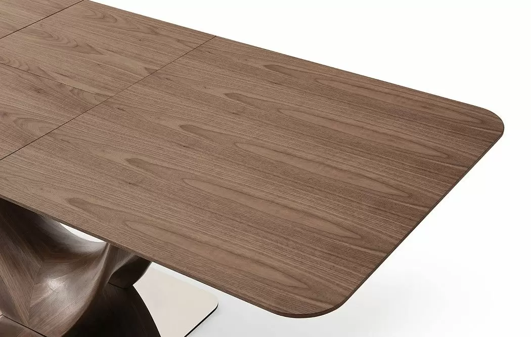 Стол раскладной Rimini 140-170, орех - фото 12