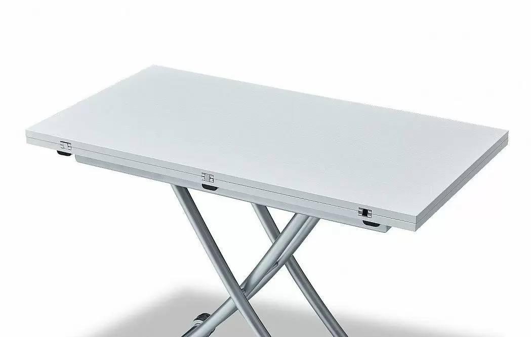 Стол-трансформер Clayton I, белый - фото 7