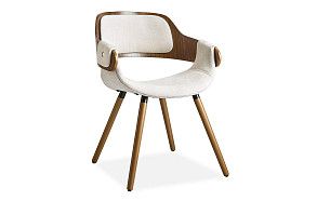 Стул Jody, кремовый/орех