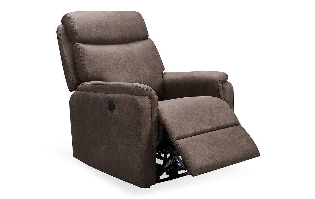 Кресло-реклайнер Stanley, коричневый - фото 6