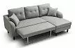 Диван-кровать North угловой (правый), серый