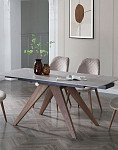 Стол Valencia + 4 бежевых стула Berta
