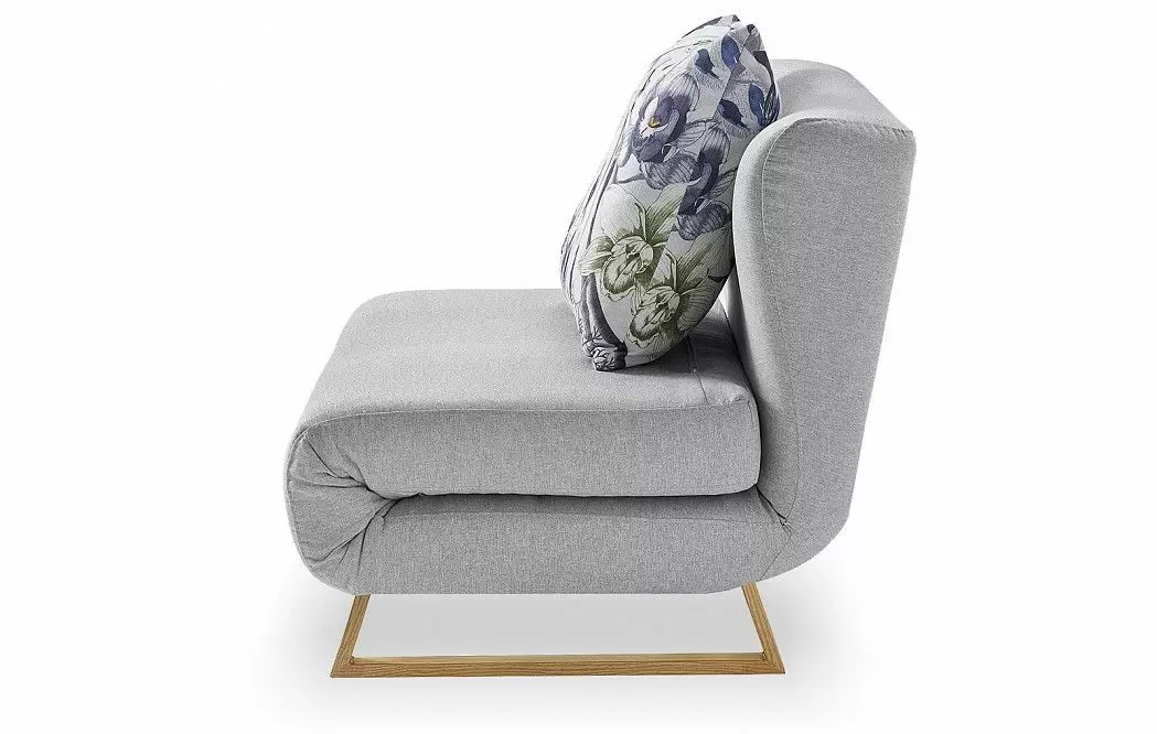 Комплект мягкой мебели Rosy, серый/цветочный принт - фото 17
