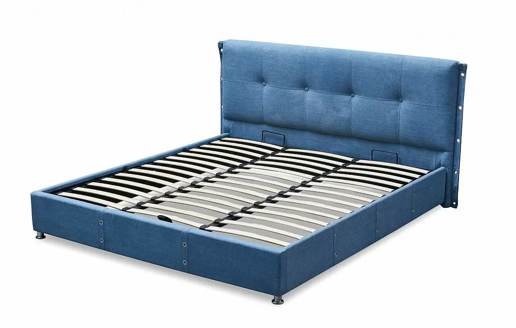 Комплект для спальни Norden, синий/орех - фото 3