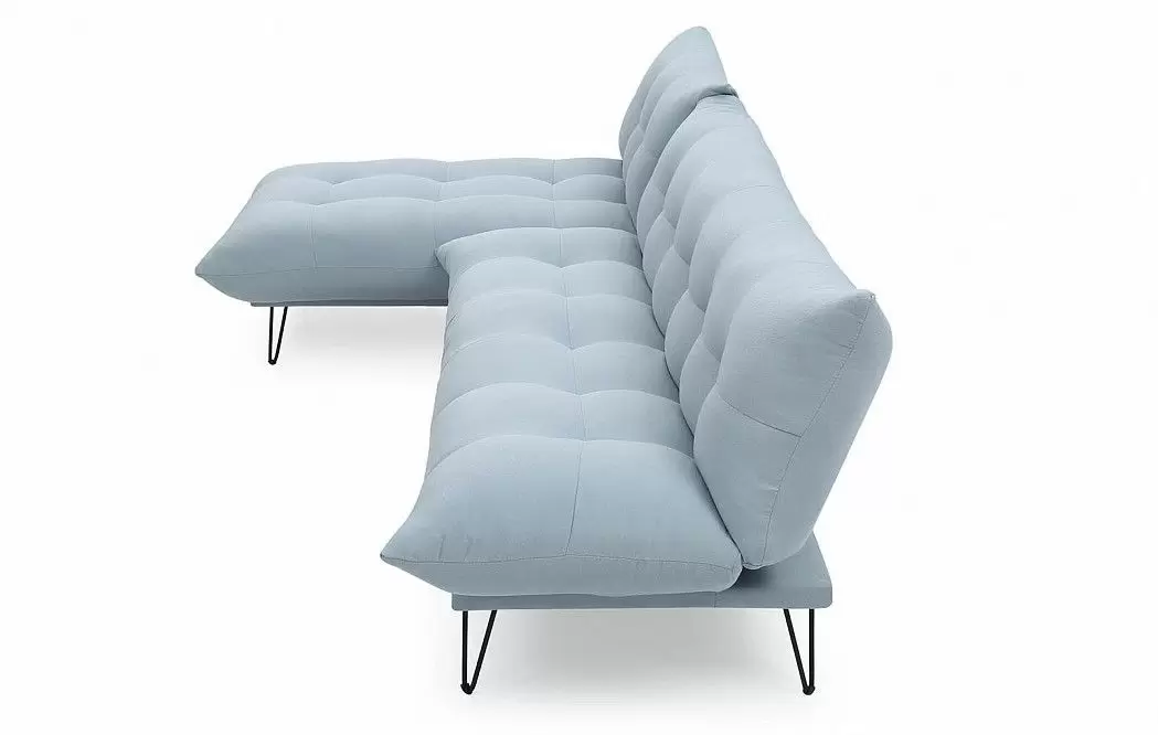 Диван-трансформер Savona раскладной угловой, голубой - фото 11