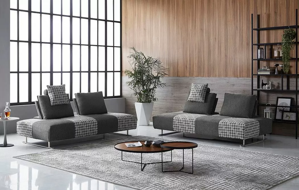 Диван-трансформер Bavaria угловой, серый - фото 3