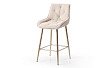 Стул барный Joely Bar (76), бежевый/шампань