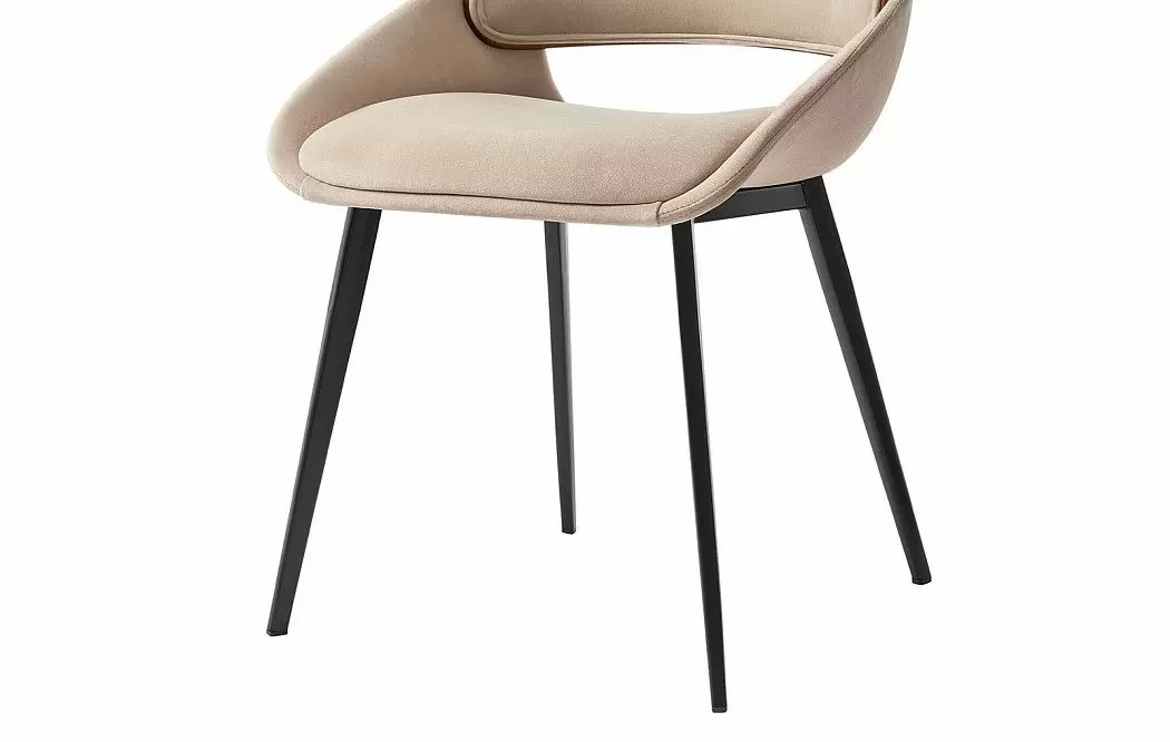 Стул Jerry, бежевый/орех - фото 9