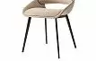 Стул Jerry, бежевый/орех