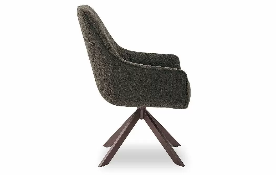 Стул Emma, коричневый/бронза - фото 10