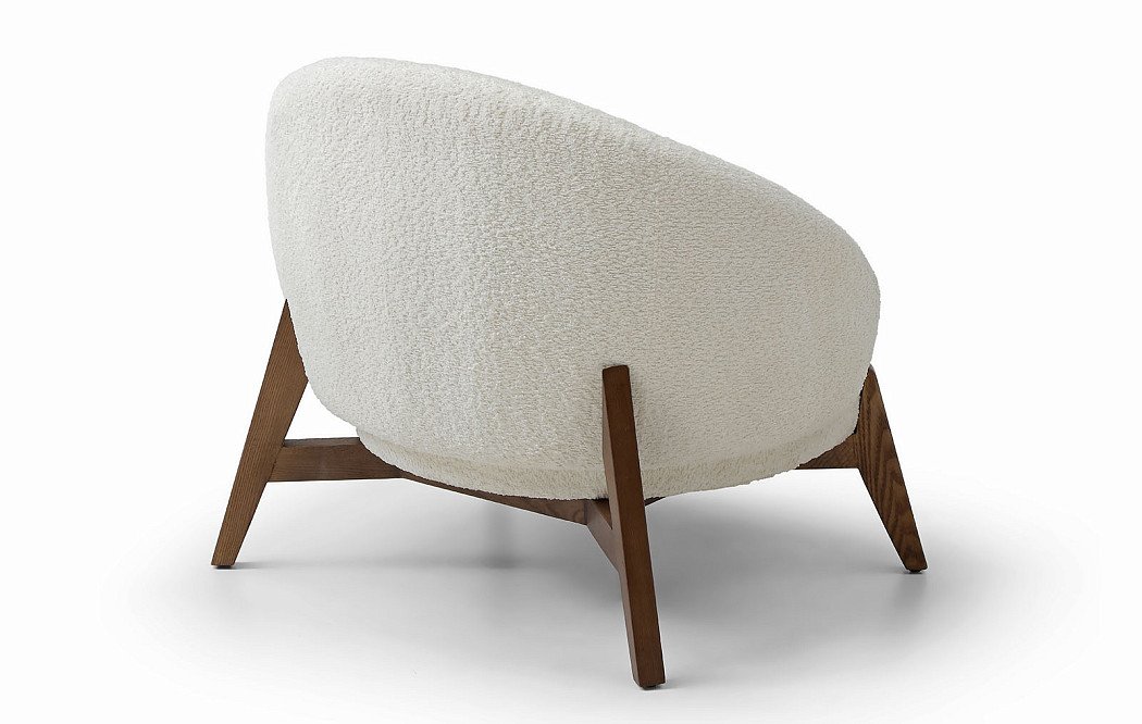 Кресло Orlando, белый/орех - фото 10