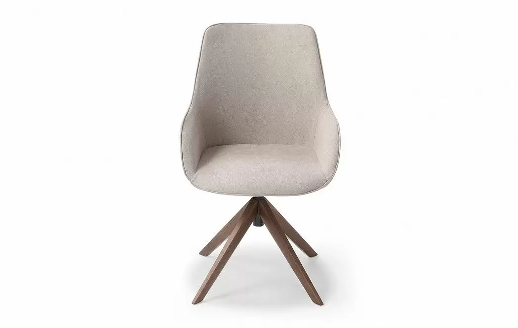 Стул Sheryl, бежевый/орех - фото 18