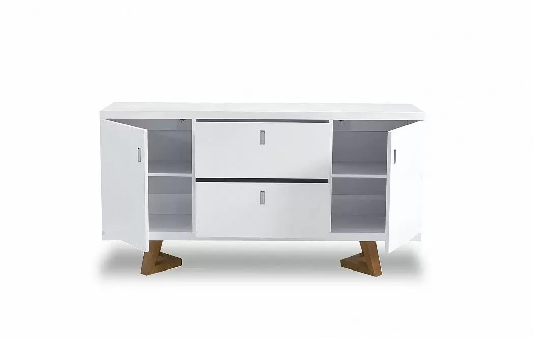 Буфет Avalon, белый/орех - фото 6