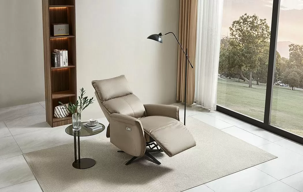 Кресло-реклайнер Marcy, темно-бежевый - фото 15