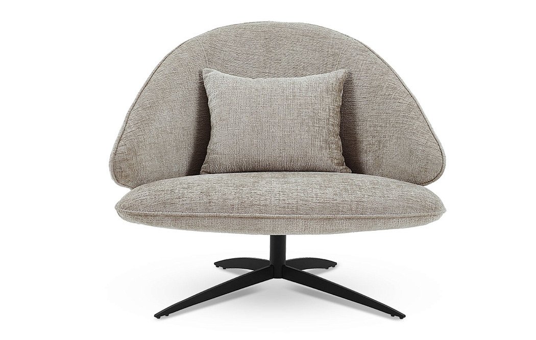 Кресло Nora, серо-бежевый - фото 3