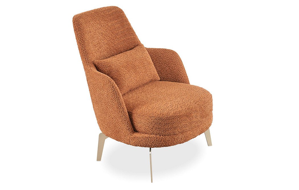 Кресло Queen, терракотовый - фото 6
