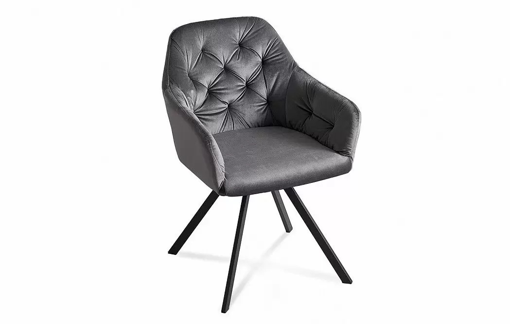 Стол Dusseldorf + 4 темно-серых стула Glenn - фото 14