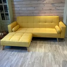 Диван-кровать Scandinavia, желтый цвет