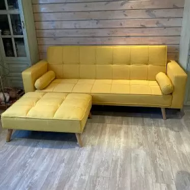 Диван-кровать Scandinavia, желтый цвет