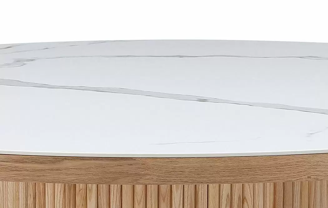 Стол Adriana 150, белая керамика/ясень - фото 8