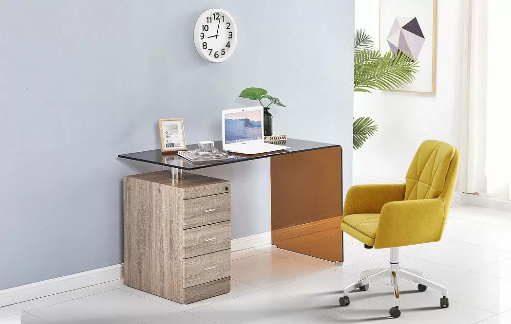 Стол письменный Waterfall, коньячный/дерево - фото 2