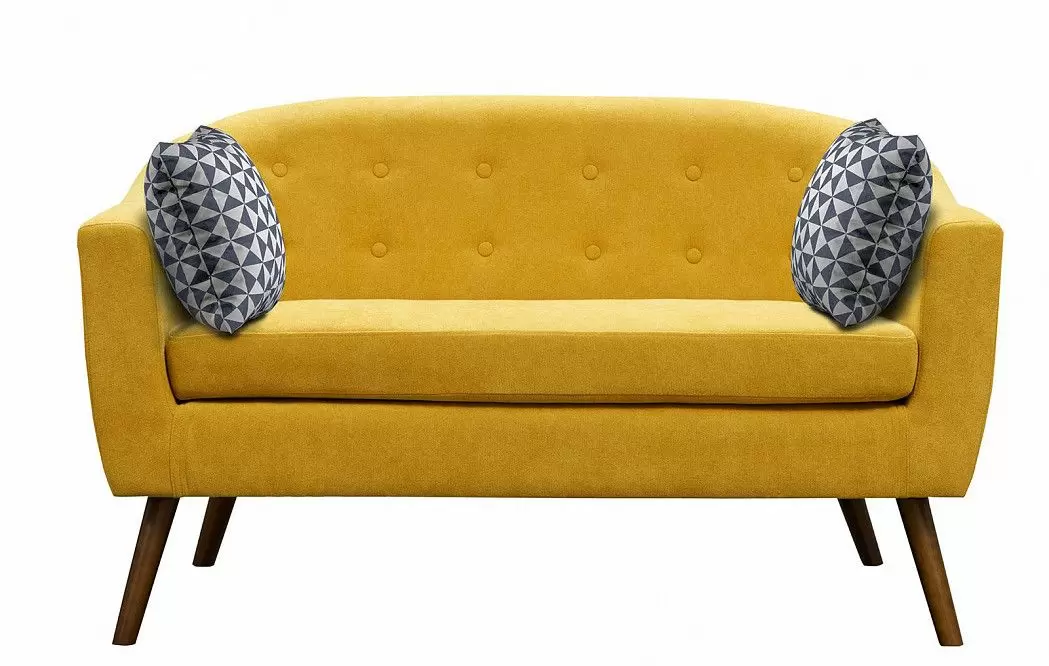 Комплект мягкой мебели Florence, желтый шафран/орех - фото 13