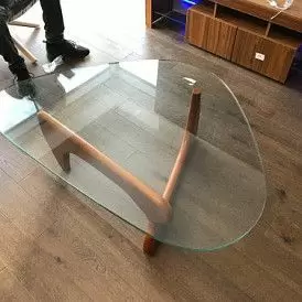 Стол журнальный Muse (в стиле Noguchi), коричневый