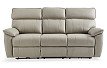 Диван-реклайнер Allison 3-х местный, песочный