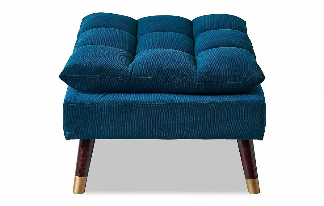 Оттоманка Lucia, темно-синий/орех - фото 6