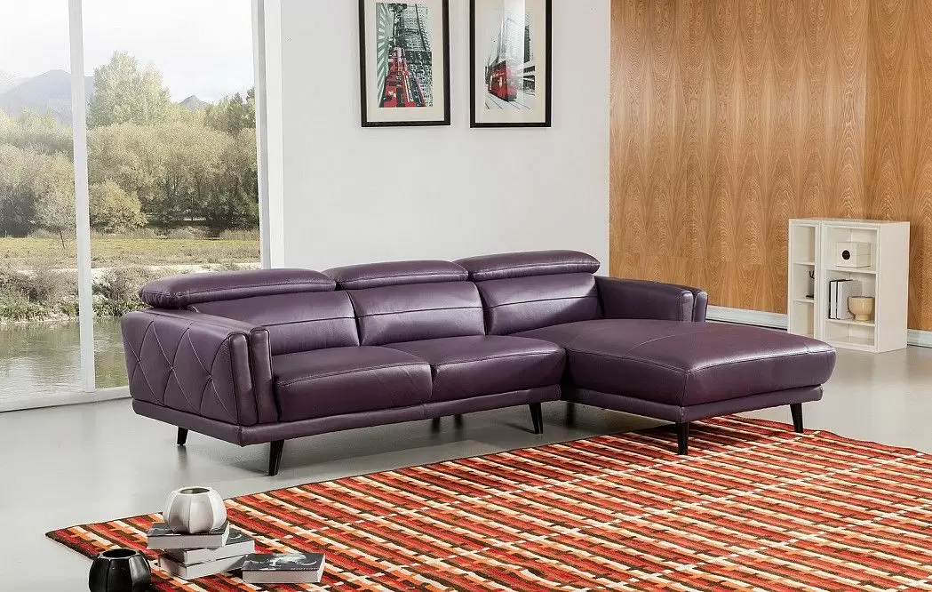 Диван Denver угловой (правый), фиолетовый - фото 10