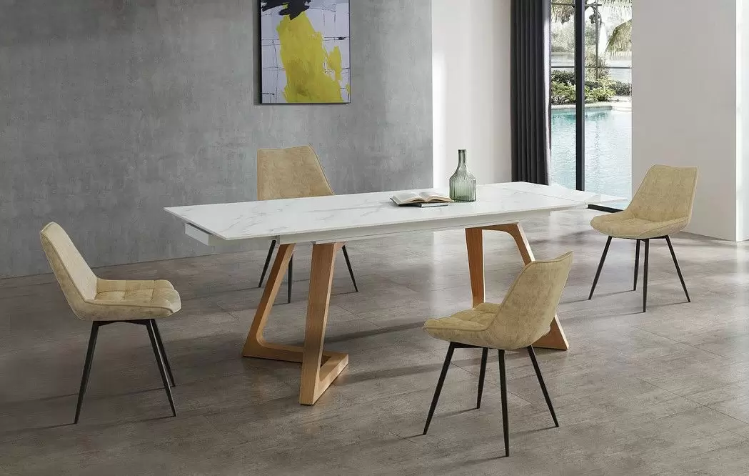 Стул Amalia, бежевый/черный - фото 6