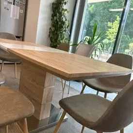 Стол раскладной Verona Glass (120), белый матовый