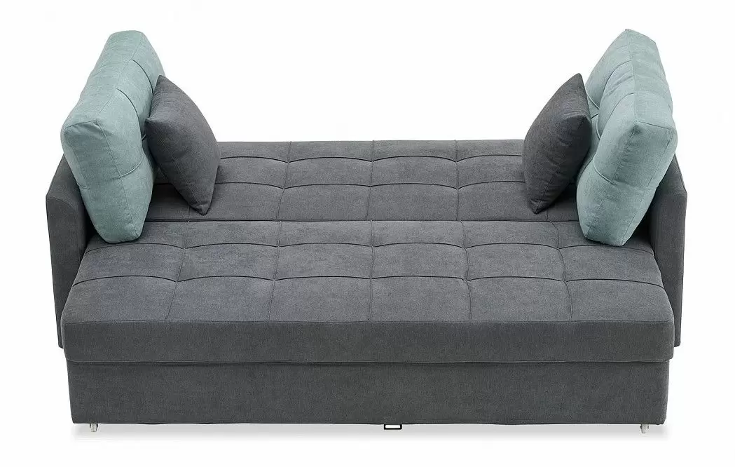 Диван-кровать Jeffrey, цвет темно-серый/мята - фото 5