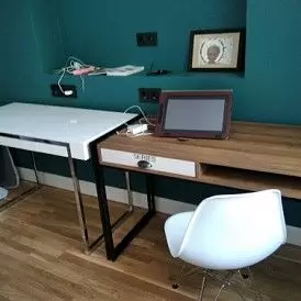 Стол письменный Ego, белый