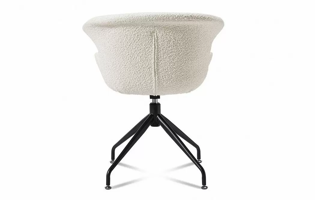 Кресло Wing, слоновая кость/черный - фото 8