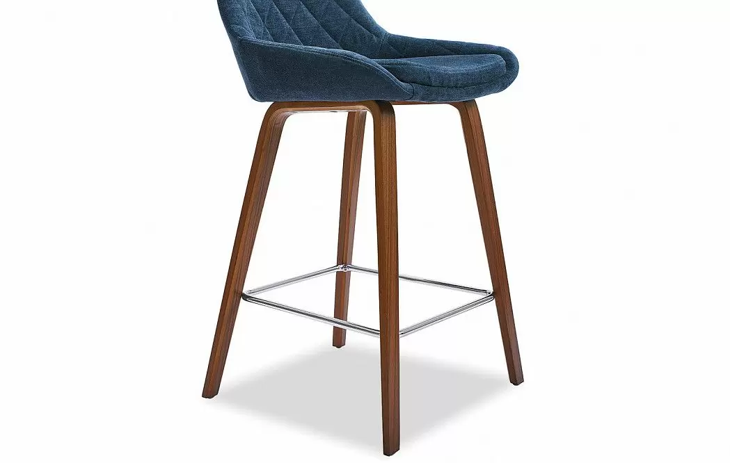 Стул полубарный Joan (65), темно-синий - фото 5