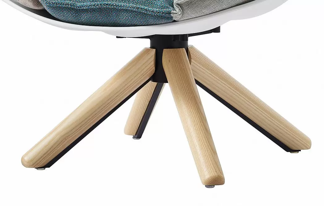 Кресло и оттоманка в стиле Husk, светлый пэчворк - фото 13