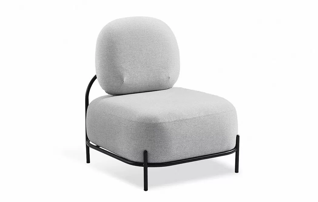 Комплект мягкой мебели Angelina, светло-серый - фото 11