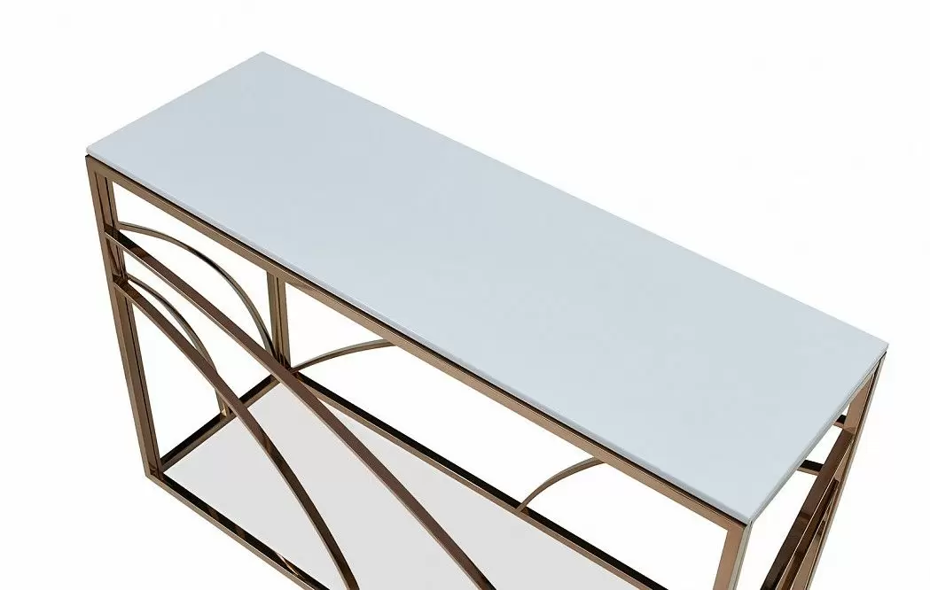 Консоль Augusta, розовое золото - фото 6