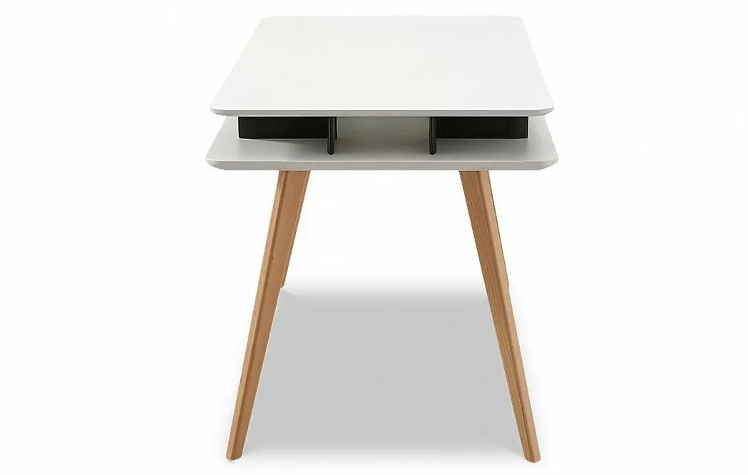 Стол письменный Nordic, белый - фото 6