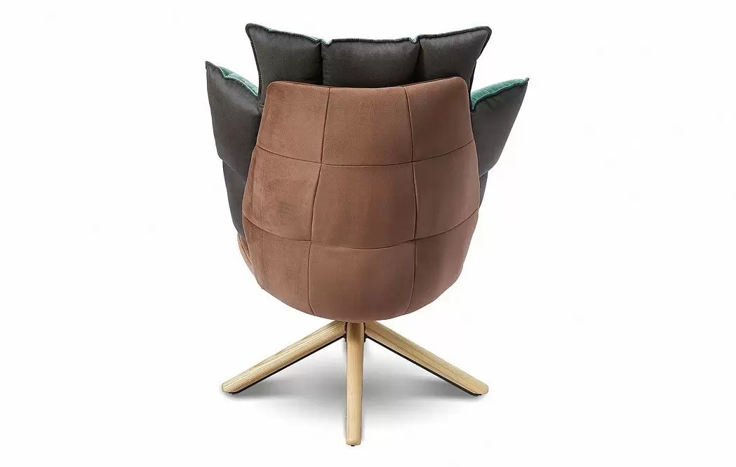 Кресло в стиле Husk, бирюзовый - фото 5