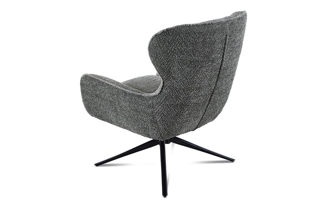 Кресло Sebastian, серый/темно-серый - фото 9