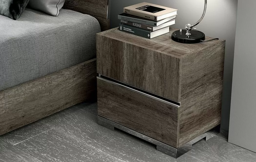 Тумба прикроватная Dea, винтажный дуб - фото 2