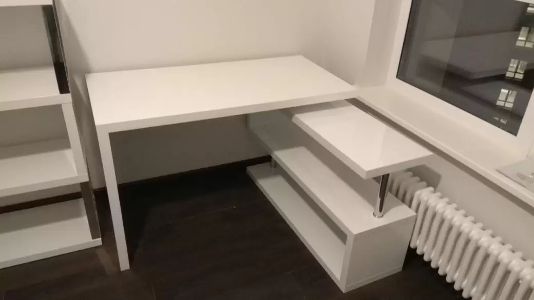 Стол письменный Creator, белый - фото 18