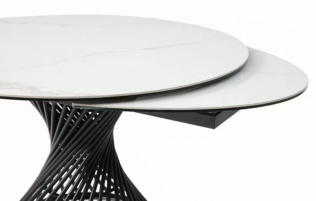 Стол Tornado белый + 4 стула Glenn - фото 7